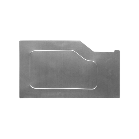 Clean, precision-cut delete panel designed specifically for 1992-96 Ford pickup trucks. Transforms that unsightly factory heater box hole into a professional, finished appearance.