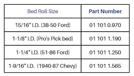 Bed Roll Hot Lite'z | 1940-87 Chevy