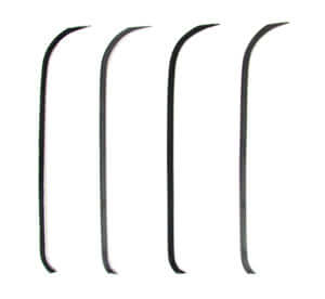 Beltline & Glass Run Channel Kit 8pc | Chevy 1955-59
