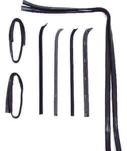 Beltline & Glass Run Channel Kit 8pc | Ford 1973-79