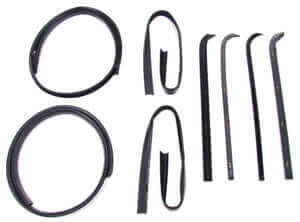 Beltline & Glass Run Channel Kit 8pc | Ford 1971-72