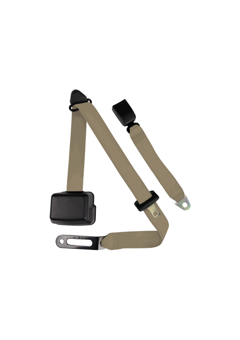 1973-79 FFG Ford Seat Belts | Standard Cab B-Pillar Mount