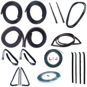 Complete Weatherstrip Seal Kit - Models With Weatherstrip Trim Groove | Chevy GMC 1973-1977