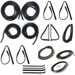 Complete Weatherstrip Seal Kit - Models With Weatherstrip Trim Groove | Ford 1977-1979