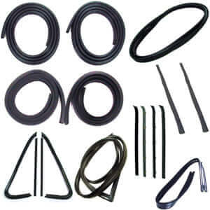 Complete Weatherstrip Kit No Groove | Chevy 1973-77