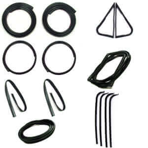 Complete Weatherstrip Kit No Groove | Ford 1967-70