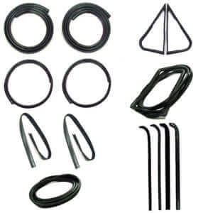 Complete Weatherstrip Kit No Groove | Ford 1971-72