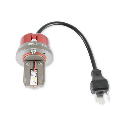 Holley Retrobright Led F‑light Bulb - High Beam, Replacement, Modern White (5700k)