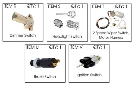 FFG 1961-66 Ford Switch Kit