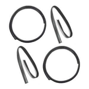 Glass Run Channel, Left and Right Hand, 4 Piece Kit | Ford 1967-1972