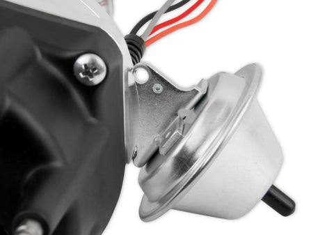 Ready-to-Run Distributor, Black Cap, Steel Gear — Ford 289/302, Racing Use Only