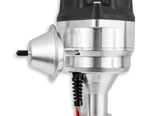 Ready-to-Run Distributor, Black Cap, Steel Gear — Ford 289/302, Racing Use Only