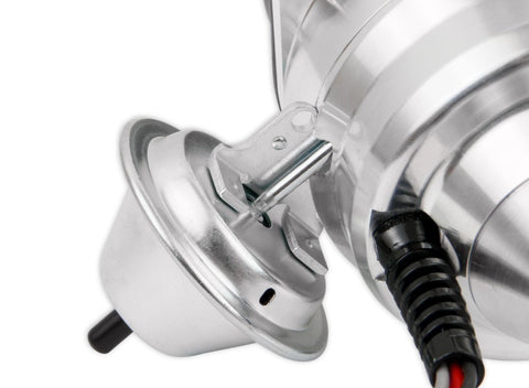Ready-to-Run Distributor, Black Cap, Steel Gear — Ford 289/302, Racing Use Only