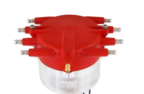 Crab Cap Distributor, Steel Gear — Ford 289-302, Low Profile
