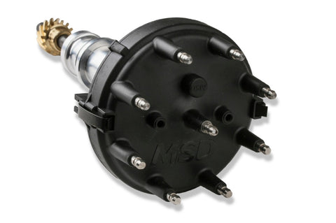 Crank Trigger Distributor, Black — Ford 289/302, Race Application