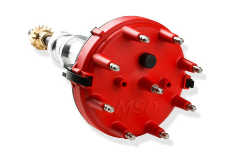 Crank Trigger Distributor, Red — Ford 289/302, Race Application