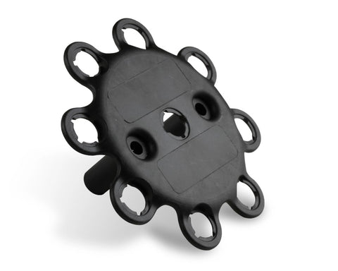 HyperSpark Distributor, Black Anodized — Ford Small Block 260/289/302