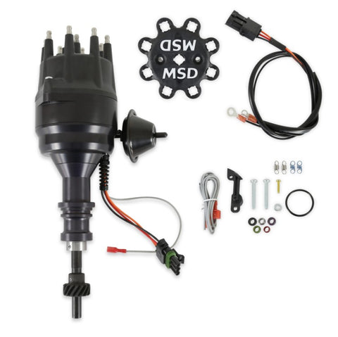 Black Ready-to-Run Distributor — Ford 289/302, CARB E.O. D-40-39