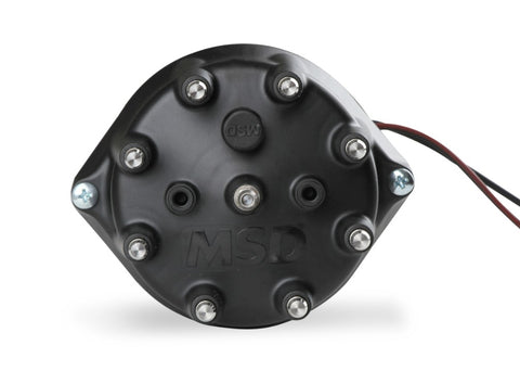 Black Pro-Billet Distributor — Ford 289/302, CARB E.O. D-40-39