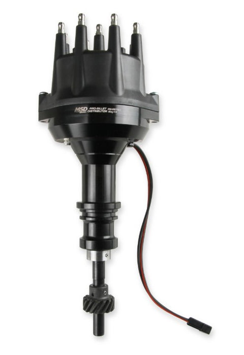 Black Pro-Billet Distributor — Ford 289/302, CARB E.O. D-40-39