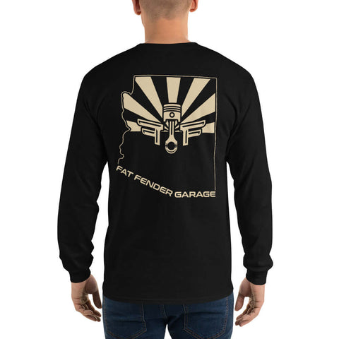 2022, arizona, Automated Fulfillment, comfy, designer, Fat Fender Garage, FFG, FFG coyote swap, FFG Designed, long, long sleeve, Merch, Merchandise, pride, Shirt, support, swag, t-shirt, Tee, Fat Fender Arizona Long Sleeve Tee, , Fat Fender Garage, Fat Fe