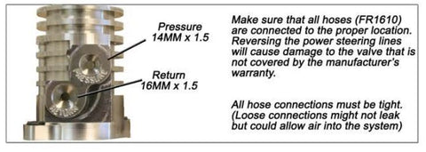 1979-93 Fox Body Mustang Power Rack and Pinion - Plain Housing