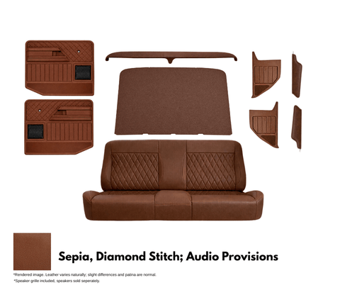 1973-79 F100/F250 Single Cab Signature Interior Kit