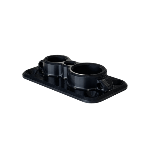 Firewall Wiring Push-Through Adapter Billet Aluminum
