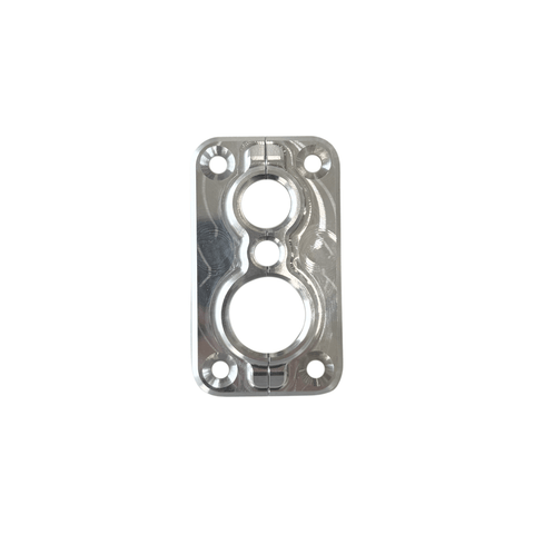 Firewall Wiring Push-Through Adapter Billet Aluminum