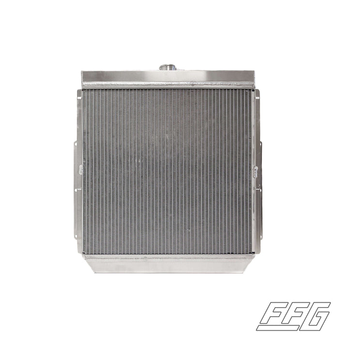 1948-52 Ford F-1 Coyote/ Godzilla Swap Radiator - High Performance Fans, FFG-F4852-HPRad, Fat Fender Garage is excited to offer these high-quality radiators made specifically for your Ford Truck builds. This High Performance Radiator is hand made with alu