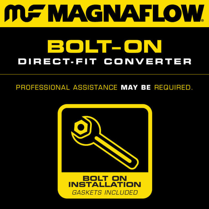 MagnaFlow Conv Direct Fit 15-17 Ford F150 V6 2.7L OEM Underbody