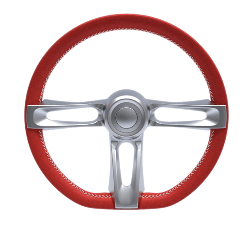 Sparc Industries Billet Steering Wheel | Triple Crown, SI-BSW-TrplCrwn, The Triple Crown steering wheel is among the premier steering wheels offered on the market for its design and quality. Apart of Sparc Industries 'Muscle' series, this series of steeri