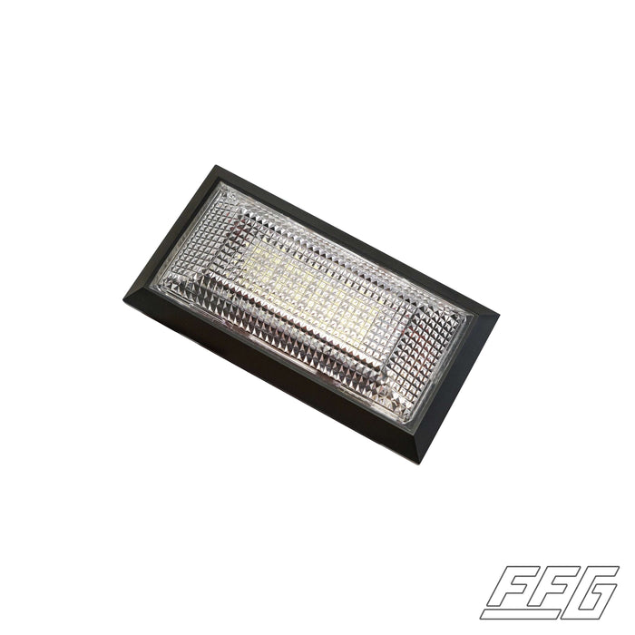 Billet Aluminum LED Dome Light - 1973-79 Ford Truck, FFG-F7379-DL-M, 05/31/22 update: – Polished finishes are running on a 2-4 week lead time. Brighten up your interior with this custom, LED dome light! These lights are designed to mimic an OEM look and p