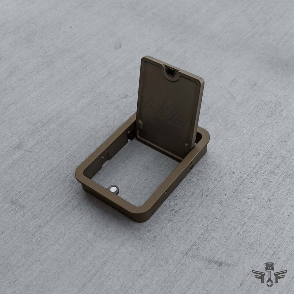 FFG Billet Aluminum Wood Bed Fuel Door