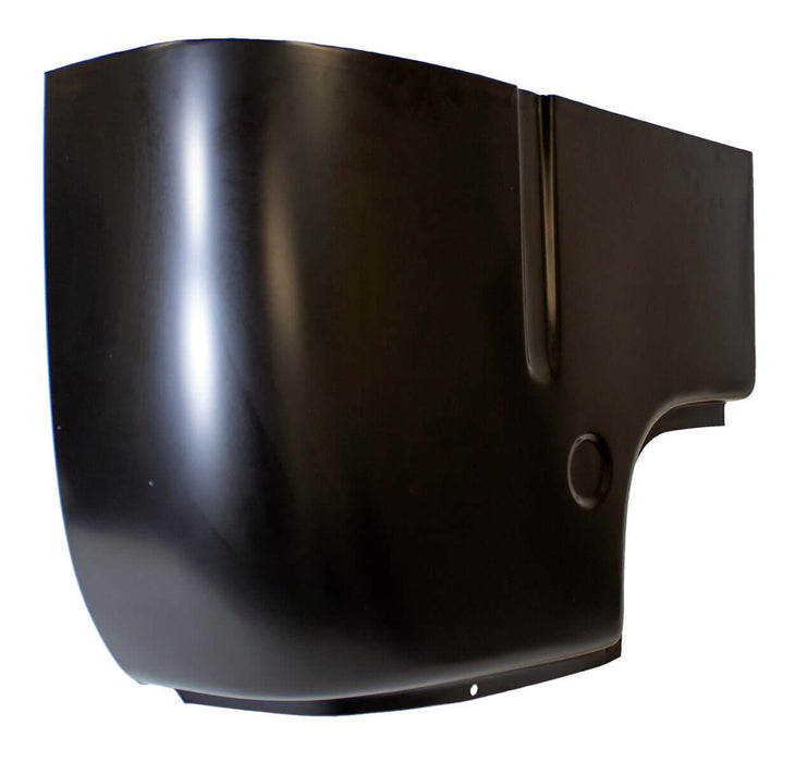 Cab Corner - LH - 53-56 F100 F250, 480-4553-L, Reproduction cab corner for the 53-56 Ford F100 & F250 trucks. Each cab corner is stamped from high quality heavy gauge steel and features correct as original bends and body lines. Like all AMD panels, this i