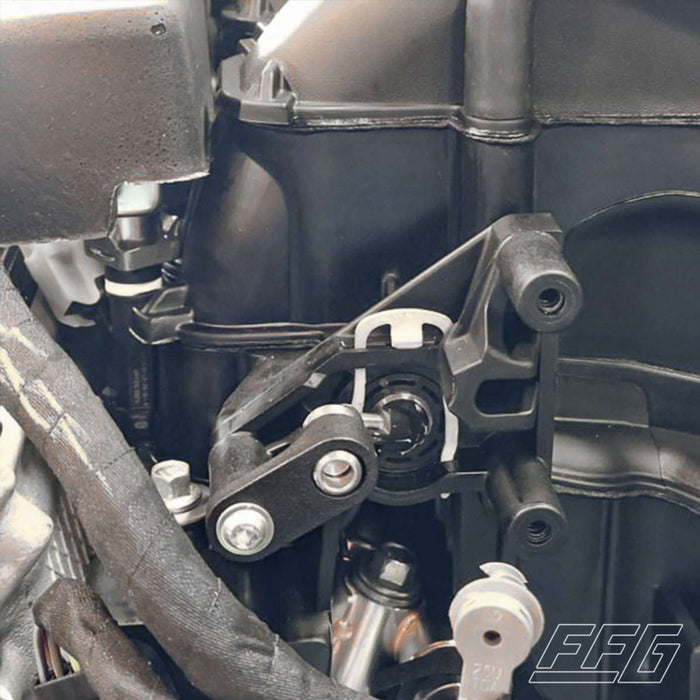 FFG Coyote CMCV/ IMRC Delete Kit, FFG-IMRC-G2, The second generation (2015-2017) and third generation (2018+) CMCV/ IMRC delete lock outs allow you to remove the bulky factory vacuum pods and pin the intake manifold doors up for maximum airflow at all eng