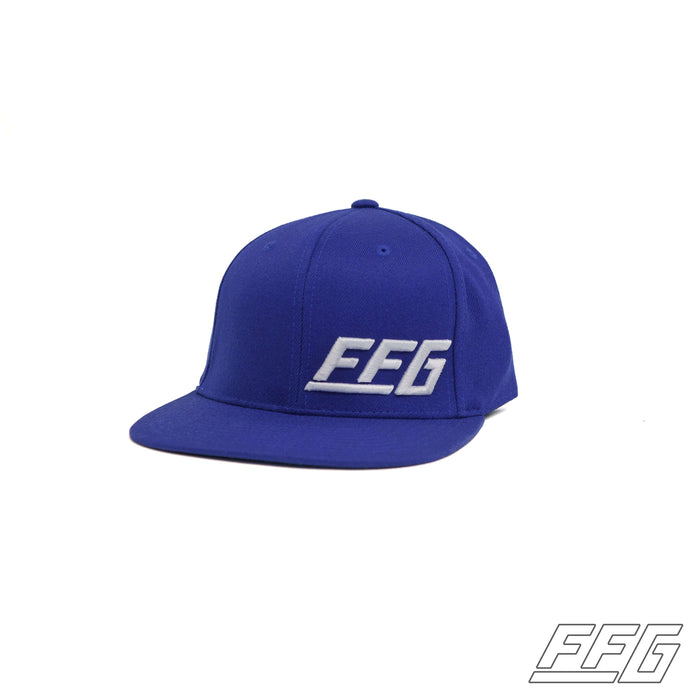 FFG Logo 6-Panel Snapback, FFG-Hat-FFG-Blue, Fat Fender Garage 6-Panel Snapback Hat. 3 styles, 5 color-ways.