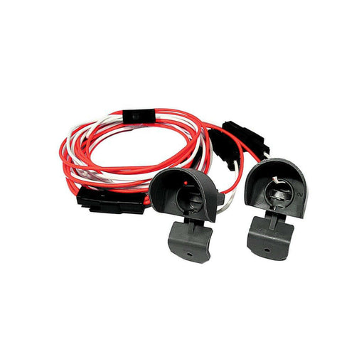 Courtesy Light Connection Kit, 500081, This courtesy light connection kit is for connecting two under dash lamps to headlight switch & door switches. Our kit comes with sockets, mounting brackets & terminals for a bullet, blade, or screw-type door switche