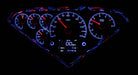 HDX Instrument Gauge System | Chevy Pickup (1955-59), HDX-55C-PU-K, This V-shaped instrument cluster has found its way into more than a few custom dashboards, and still looks good in the 1955-59 Chevy pickup trucks it came in! Use a stock or reproduction