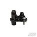 FFG Coyote/Godzilla Swap Transmission Cooler Port Kit, FFG-TCoolPort-Coyote, The FFG Transmission Cooler Port is black anodized and mounts directly to the 6r80, 10R80 and now 10R140 transmissions. This product makes it super easy to connect your transmiss