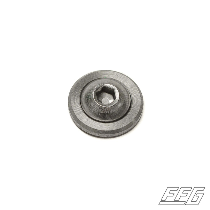 Stainless Steel Finishing Washers - 5/16"with 1" Button Head Screws, FFG-SSFW-516-SS, Stainless steel hardware is a great way to make your hot rod stand out from the rest. These finishing washers were designed by us to accompany the hardware that we use o