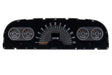 RTX Instrument Gauge System | Chevy Pickup (1960-63), RTX-60C-PU-X, Update your 1960-63 Chevy C10 while retaining the vintage look you love! Drop this new cluster into a stock or reproduction bezel and enjoy a bar-graph tachometer tucked under the 120 MPH