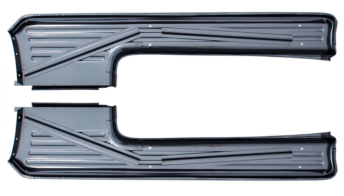 Running Board Set - LH/RH Pair - 53-56 F100 F250 Short Bed