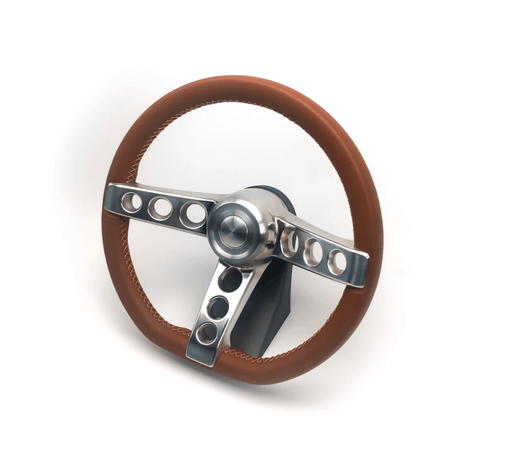 Sparc Industries Billet Steering Wheel | Righteous Deep, SI-BSW-RghtsDeep, The Righteous Deep billet steering wheel is among the premier steering wheels offered on the market for its design and quality. A part of Sparc Industries 'Muscle Series', this ser