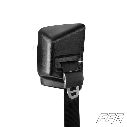 Seat Belt Retractor Covers - 1976-79 Ford Truck, FFG-F7679-SBCovers, Replace your broken, cracked or missing seat belt retractor covers with these new ABS ones. We designed these to fit in the factory location and be more compact at the same time. They ca