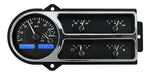 VHX Instrument Gauge System | Ford Pickup (1948-50), VHX-48F-PU-K-B, We didn’t forget about the first generation F-Series! Fitting into the stock dash of 1948-50 Ford F-1 pickups, the billet aluminum bezel has been precision machined and chromed to perfec