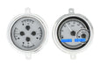 VHX Instrument Gauge System | Ford Pickup (1951-52), VHX-51F-PU-S-B, Is your F1 hittin’ the streets with crumbling, stock gauges? There is no excuse now that these billet aluminum bodies are wrapped around precision stepper motors with blue, red or white
