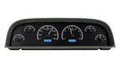 VHX Instrument Gauge System | Chevy Pickup (1960-63), VHX-60C-PU-K-B, Often overlooked by builders but not Dakota Digital, the 1960-66 Chevy trucks feature a wide-open instrument housing just asking to be filled with today’s best technology. These instrum