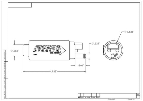 Aeromotive 11540 Pump, 340 LPH Only – view 4