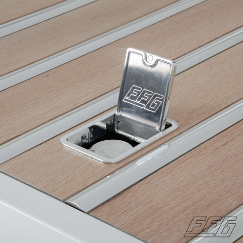 FFG Billet Aluminum Wood Bed Fuel Door – view 10